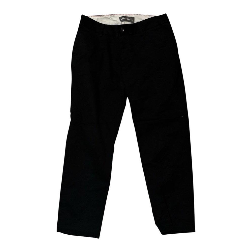 Eddie Bauer Women's Black Cropped Pants